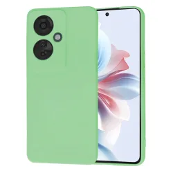 Custodia per Oppo Reno11 F, Techsuit, SoftFlex, Verde Chiaro