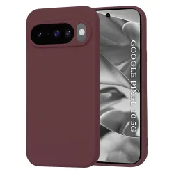 Custodia per Google Pixel 10 Pro / 10, Techsuit, SoftFlex, Ciliegia