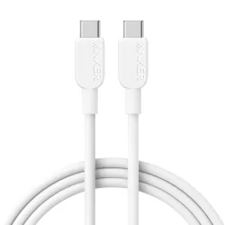 Cavo Dati e Ricarica USB-C - USB-C Anker 310, 240W, 1.8m, Bianco A81D6H21