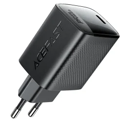 Caricabatterie da rete Acefast A112, 45W, 3A, 1 x USB-C, Nero