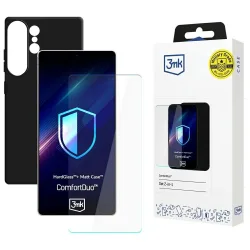 Custodia per Samsung Galaxy S26 Ultra S948, 3MK, ComfortDuo, Nera