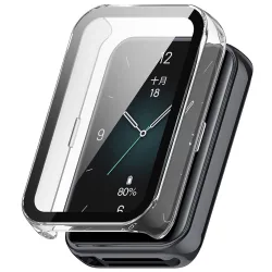Custodia Techsuit Defense360 Pro per Honor Band 10 / Band 9, Trasparente