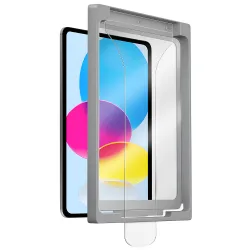 Pellicola protettiva per schermo UNIQ Optix Exofit per Apple iPad (2025), Vetro temperato, Colla completa