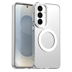 Custodia MagSafe per Samsung Galaxy S26 Plus S947, Techsuit, CandyCase, Bianca