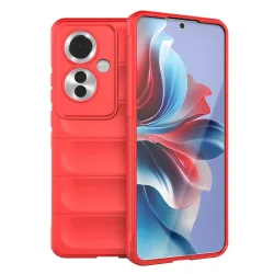 Custodia per Oppo Reno11 F, Techsuit, Magic Shield, Rossa