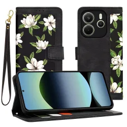 Custodia per Xiaomi Redmi Note 14 4G (Regionale), Techsuit, FlipCraft, Nera