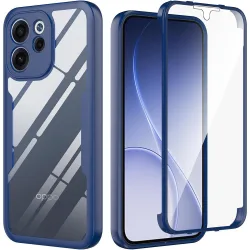 Custodia per Oppo Reno15 FS / Reno15 F, Techsuit, ColorVerse 360, Blu