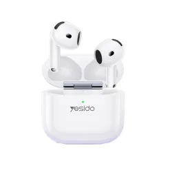 Auricolare Bluetooth Yesido TWS32, TWS, ANC, Bianco