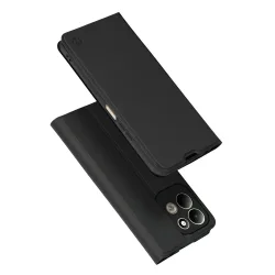 Custodia per Xiaomi Redmi 17 5G / 17 4G, Techsuit, Magskin Book, Nera