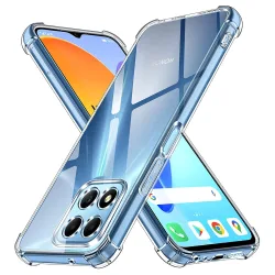 Custodia per Honor 70 Lite / X6 / X8 5G, Techsuit, Shockproof Clear, Trasparente