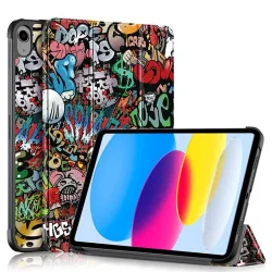Custodia per Apple iPad (2025) / (2022), Techsuit, FoldPro Urban Vibe, Multicolore