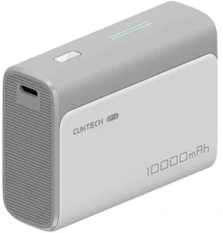 Batteria Esterna Cuktech CP13, 10000mAh, 30W, QC + PD, 1 x USB-A - 1 x USB-C, Grigio