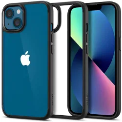 Custodia per Apple iPhone 13, Spigen, Ultra Hybrid, Nera ACS03523