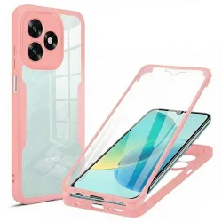 Custodia per Honor X5c Plus, Techsuit, ColorVerse 360, Rosa