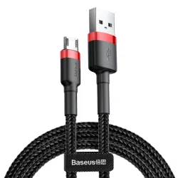 Cavo Dati e Ricarica USB-A - microUSB Baseus Cafule, 18W, 1m, Rosso CAMKLF-B91