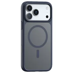 Custodia MagSafe per Apple iPhone 17 Pro Max, Torras, Guardian, Blu navy