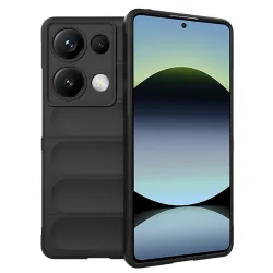 Custodia per Xiaomi Redmi Note 14S, Techsuit, Magic Shield, Nera