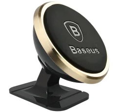 Supporto Auto Magnetico Baseus 360, Universale, Dorato SUCX140015