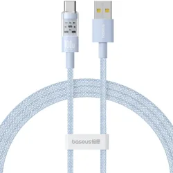 Cavo Dati e Ricarica USB-A - USB-C Baseus Gem, 100W, 2m, Blu P10373002311-01