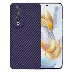 Custodia per Honor 90, Techsuit, Carbonite FiberShell, Viola