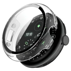 Custodia Techsuit Defense360 Pro per Google Pixel Watch 4 41mm, Trasparente