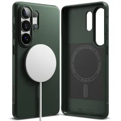 Custodia MagSafe per Samsung Galaxy S26 Ultra S948, Ringke, Onyx, Verde Scuro