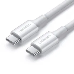 Cavo dati e ricarica USB-C - USB-C UGREEN US300, 100W, 1m, bianco