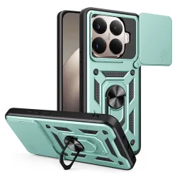 Custodia per Xiaomi 15T Pro, Techsuit, CamShield, Verde