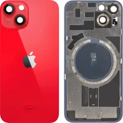 Copri Batteria Apple iPhone 14, Rosso, Swap Premium