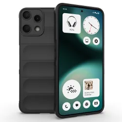 Custodia per Nothing Phone (3a) Lite, Techsuit, Magic Shield, Nera