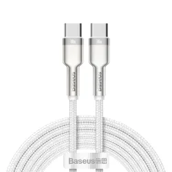 Cavo Dati e Ricarica USB-C - USB-C Baseus Cafule, 100W, 2m, Bianco CATJK-D02