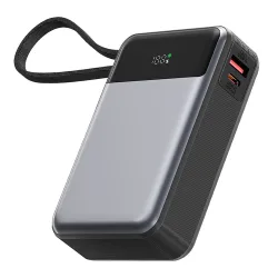 Batteria Esterna Acefast M21, 20000mAh, 65W, QC + PD, 1 x USB-A - 2 x USB-C, Nera