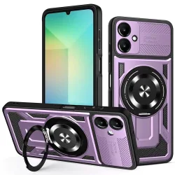 Custodia per Samsung Galaxy A06 A065, Techsuit, RuggedCam, Viola