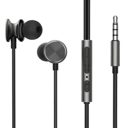 Handsfree 3.5mm Joyroom JR-EW03, Grigio