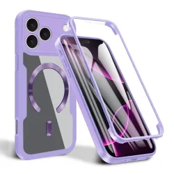 Custodia MagSafe per Apple iPhone 17 Pro, Techsuit, ColorVerse 360, Viola
