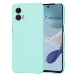 Custodia per Motorola Moto G53, Techsuit, SoftFlex, Turchese