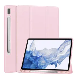 Custodia per Xiaomi Redmi Pad 2, Techsuit, Flex Trifold, Rosa