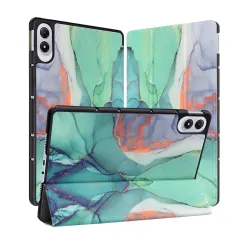 Custodia per Xiaomi Redmi Pad 2 Pro, Techsuit, FoldPro Green Time, Multicolore