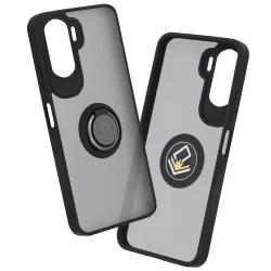 Custodia per Honor 90 Lite, Techsuit, Glinth, Nera