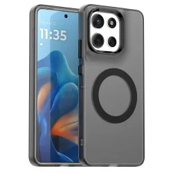 Custodia MagSafe per Motorola Moto G86, Techsuit, CandyCase, Nera