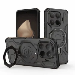 Custodia per Xiaomi 15T Pro, Techsuit, Carbon Shield Pro, Nera