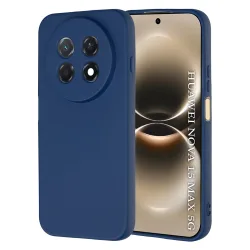 Custodia per Huawei nova 15 Max, Techsuit, SoftFlex, Blu Navy