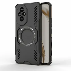 Custodia MagSafe per Honor 200, Techsuit, ArmorMag, Nera