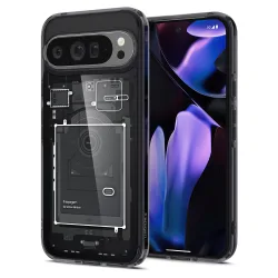 Custodia per Google Pixel 9 Pro XL, Spigen, Ultra Hybrid Zero One, Nera ACS07722