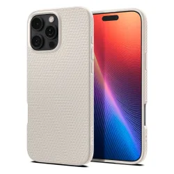 Custodia per Apple iPhone 16 Pro Max, Spigen, Liquid Air, Beige ACS07991