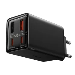 Caricabatterie Rete USB-C Baseus GaN 6 Pro, 65W, 3.25A, 2 x USB-A - 2 x USB-C, Nero P10162701113-00