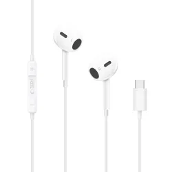 Auricolare USB-C Tech-Protect Ultraboost Core G2, Bianco