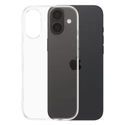 Custodia per Apple iPhone 16, PanzerGlass, Safe., Trasparente