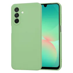Custodia per Samsung Galaxy A26 A266, Techsuit, SoftFlex, Verde Chiaro