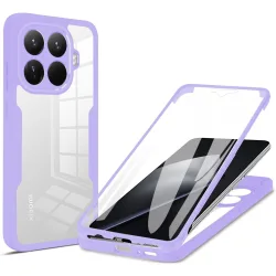 Custodia per Xiaomi 15T Pro, Techsuit, ColorVerse 360, Viola